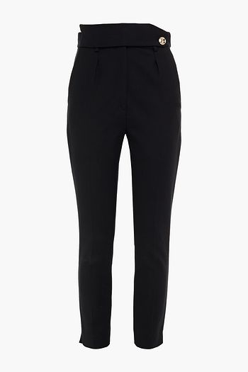 IRO Pleated twill slim-leg pants
