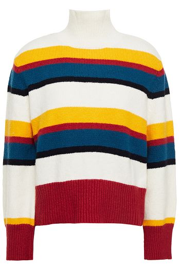 COTTON BY AUTUMN CASHMERE Striped knitted sweater