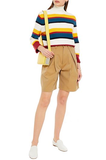 COTTON BY AUTUMN CASHMERE Striped knitted sweater