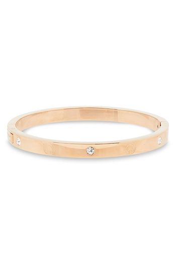 KATE SPADE NEW YORK Rose gold-tone crystal bangle