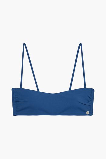 MAX MARA Ribbed bandeau bikini top
