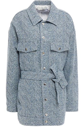 IRO Malcolm belted tweed jacket