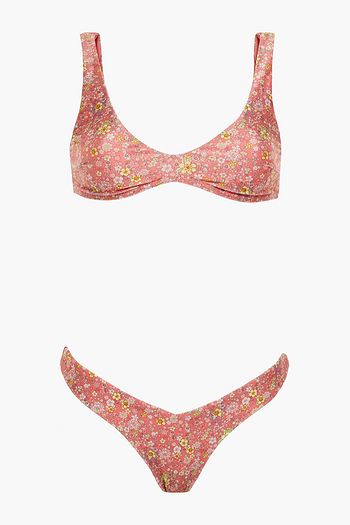 ZIMMERMANN Carnaby floral-print bikini