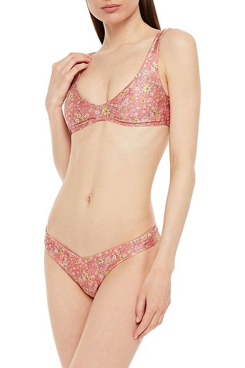 ZIMMERMANN Carnaby floral-print bikini