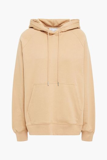 NINETY PERCENT Organic French cotton-terry hoodie