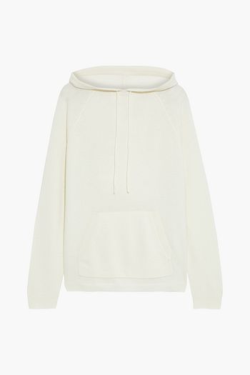 CHINTI & PARKER Striped wool and cashmere-blend hoodie