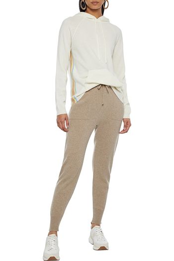 CHINTI & PARKER Striped wool and cashmere-blend hoodie
