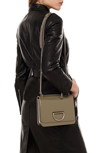 BURBERRY Patent-leather shoulder bag