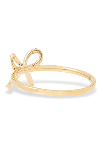ADINA REYTER Ring aus 14 KT. Gold mit Diamanten