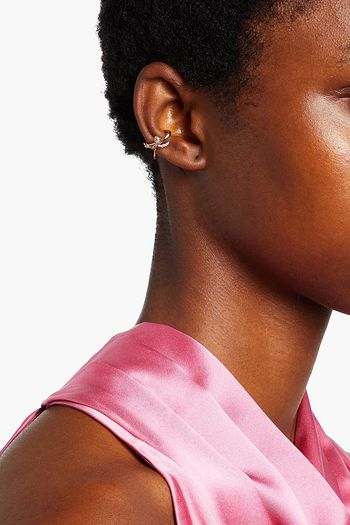 ADINA REYTER Ear Cuff aus 14 KT. Gold mit Diamanten