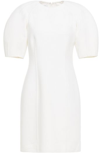 MICHAEL KORS COLLECTION ピンタック入り ウール混クレープ ミニワtンピース