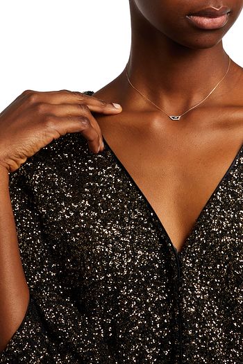 ADINA REYTER Kette aus 14 KT. Gold mit Diamanten und Emaille