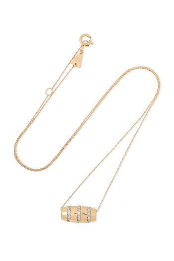 ADINA REYTER Kette aus 14 KT. Gold mit Diamanten