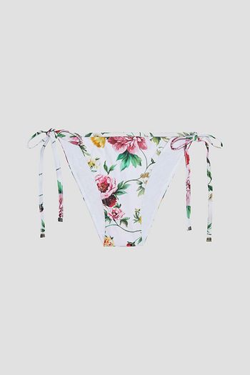 DOLCE & GABBANA Floral-print low-rise bikini briefs