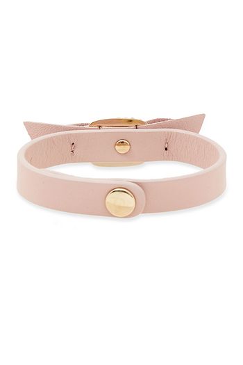 SALVATORE FERRAGAMO Vara bow-embellished leather bracelet