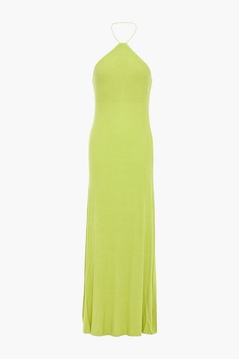 ENZA COSTA Ribbed jersey midi dress