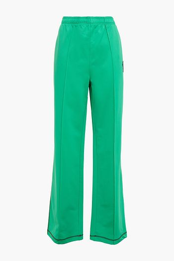 MARNI AppliquƩd ponte straight-leg pants