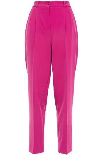 BOUTIQUE MOSCHINO Stretch-crepe tapered pants