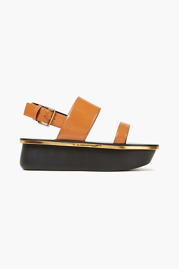 MARNI Patent-leather platform sandals