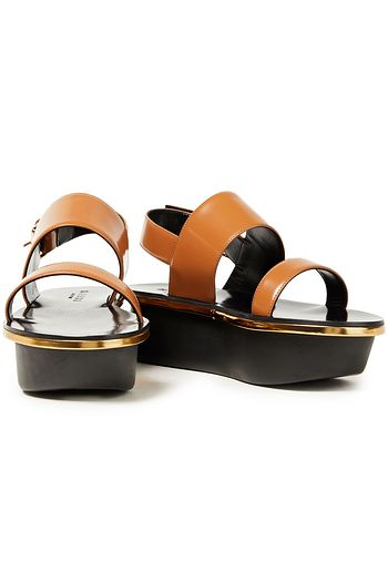 MARNI Patent-leather platform sandals