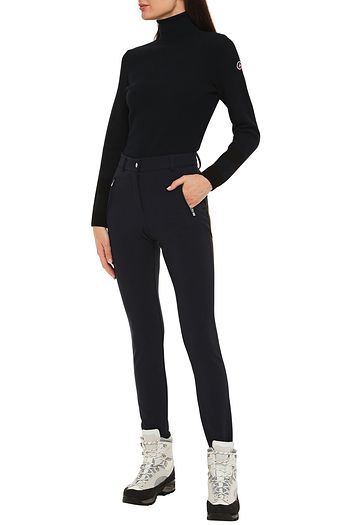 FUSALP Striped knitted turtleneck sweater