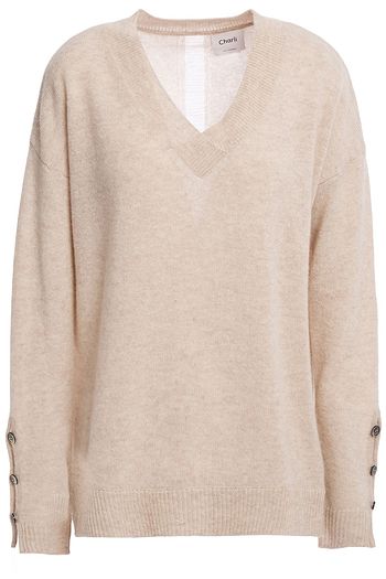 CHARLI Celli button-detailed cashmere sweater