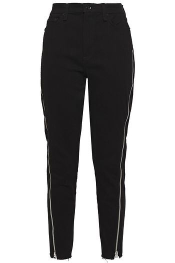 RAG & BONE Nina zip-detailed high-rise skinny jeans