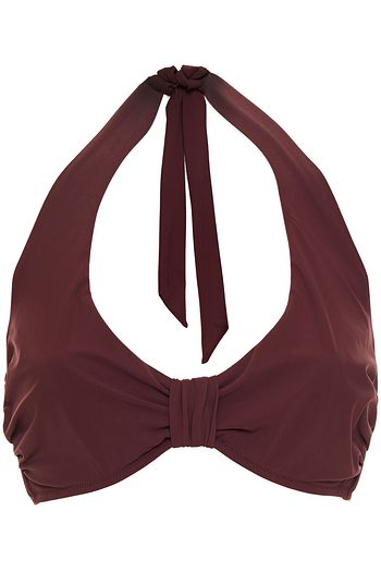 HEIDI KLEIN Gathered bikini top