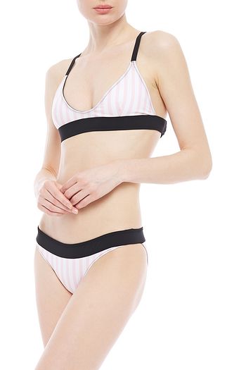 HEIDI KLEIN BB reversible two-tone bikini top