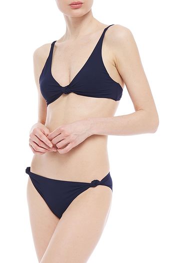 TORY BURCH Halbhohes Bikini-Höschen mit Knotendetail