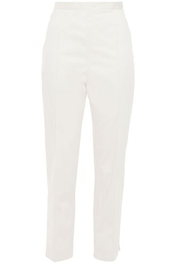 MARC JACOBS Cropped cotton-blend slim-leg pants