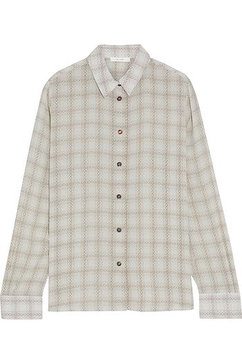 THE ROW Jonas printed silk shirt