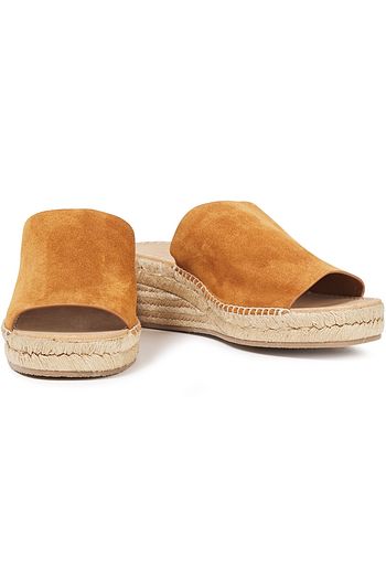 RAG & BONE Viv suede espadrille wedge mules