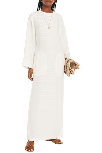 SAINT LAURENT Jacquard maxi dress