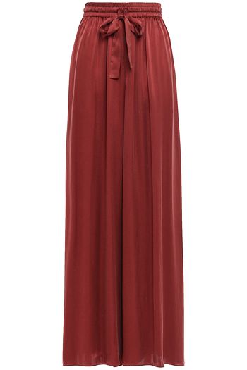 ZIMMERMANN Washed-silk wide-leg pants