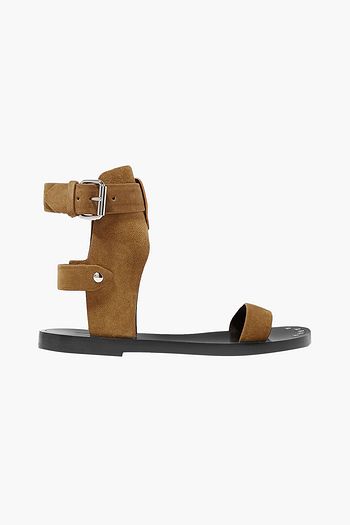 ISABEL MARANT Janders buckled suede sandals