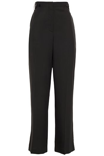 THE ROW Mattea satin-twill straight-leg pants