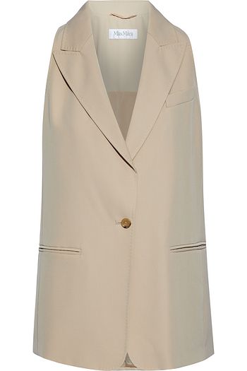 MAX MARA Janzir wool-twill vest