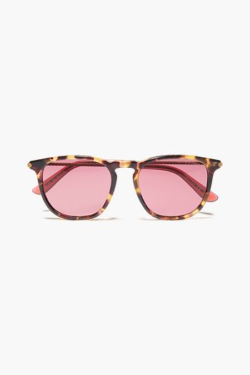BOTTEGA VENETA D-frame tortoiseshell acetate sunglasses