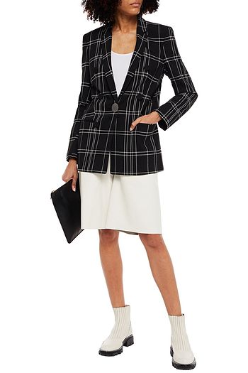 ALEXANDER WANG Checked woven blazer