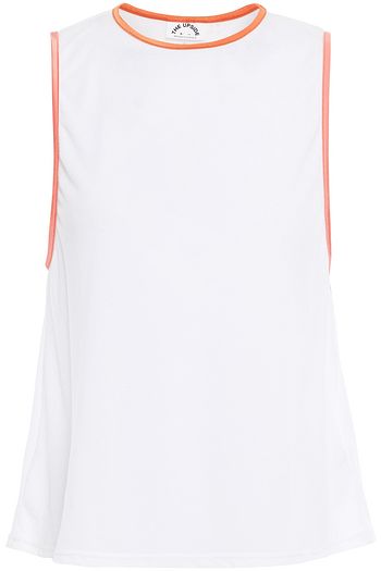 THE UPSIDE Dri Release Sarah printed cotton-mesh tank