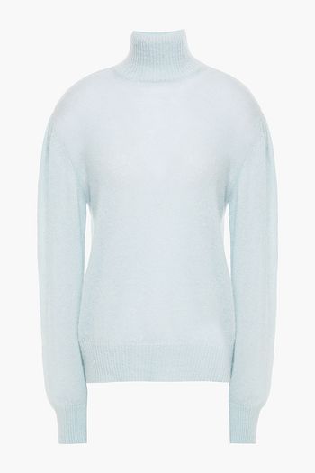 ALBERTA FERRETTI Mohair-blend turtleneck sweater