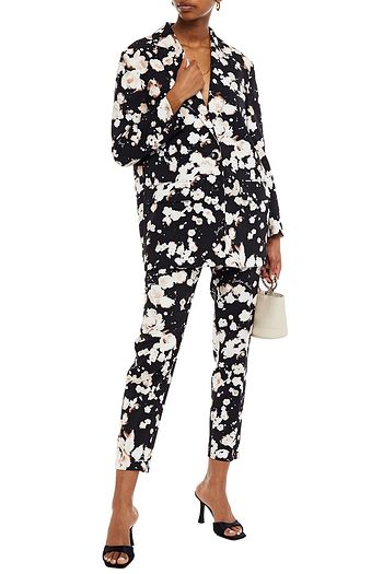 BOUTIQUE MOSCHINO Printed ponte blazer
