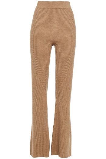 RAG & BONE Ribbed merino wool flared pants