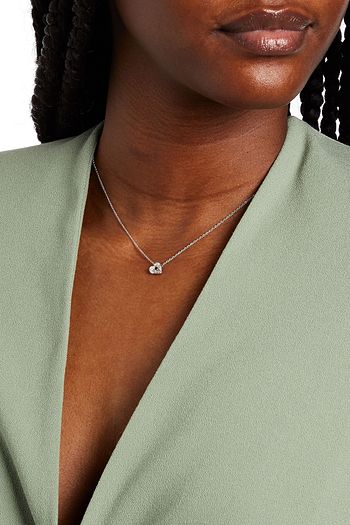 ADINA REYTER Kette aus Sterlingsilber mit Saphiren und Diamanten