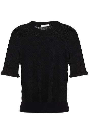 SEE BY CHLOÉ Pointelle-knit top