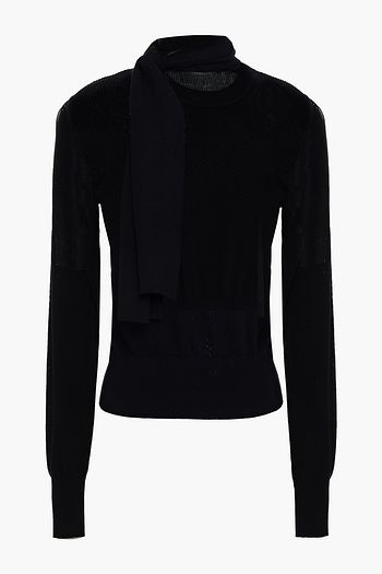 SEE BY CHLOÉ Pointelle-knit sweater