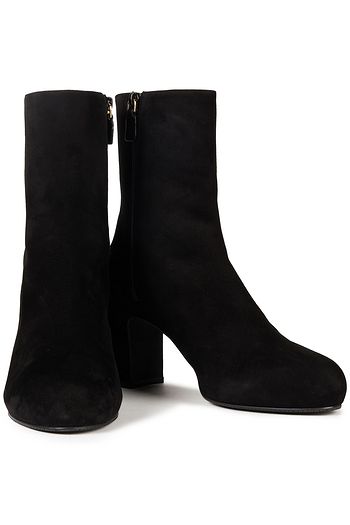 STUART WEITZMAN Gianella Ankle Boots aus Veloursleder