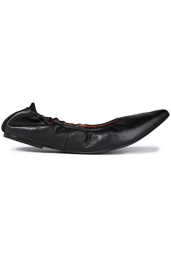 JOSEPH Leather point-toe flats
