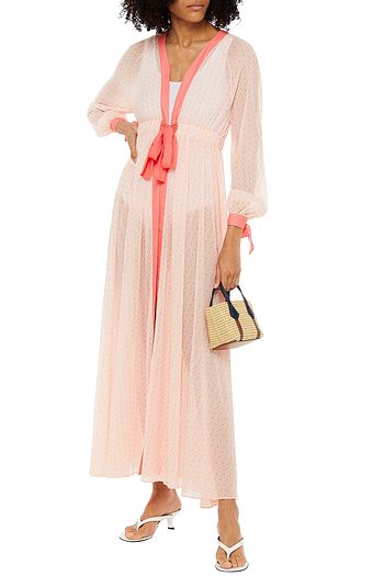 PALOMA BLUE Jasmine printed georgette maxi dress